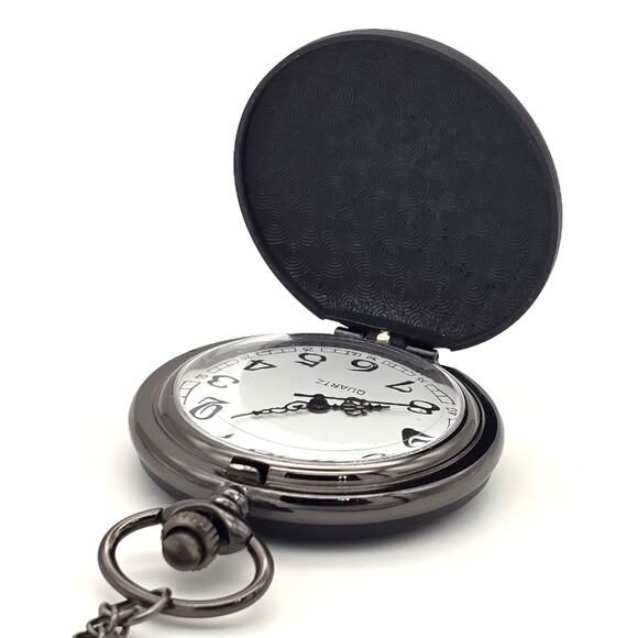 Deadpool Mask Pocket Watch – Personalized Red Black Marvel Superhero Gift - Picture 6 of 10